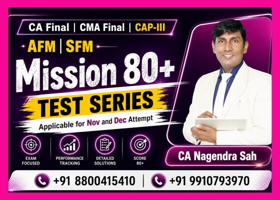 Mission 80 plus Test Series for Nov and Dec attempt